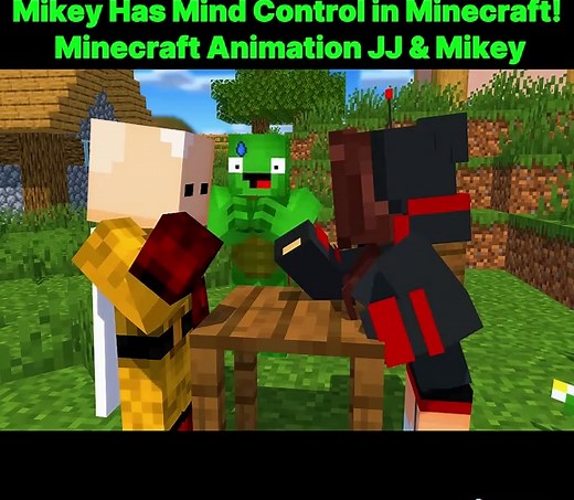 Mikey's Mind Control Adventure in Minecraft Animation