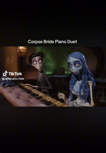 #corpsebride #piano #music #movieclips | Colurful Clips