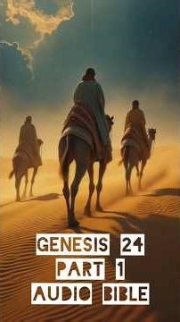 Genesis 24 Part 1 | An Audio Journey through the ancient lands of the Bible