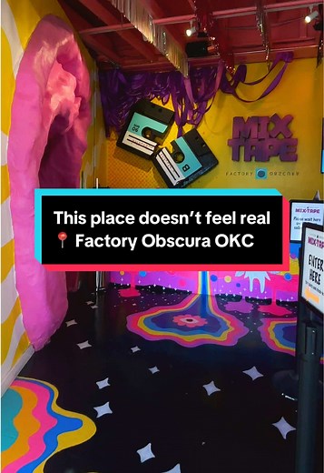 @Factory Obscura is one of the most unique things to do in Oklahoma City. This immersive art experience lets you walk through interactive rooms filled with light, sound, and texture, and every space feels completely different. If you’re looking for something fun to do in OKC that isn’t the usual dinner or drinks, this is a great option for date night, friends, or a weekend outing. Follow for more local spots and things to do in Oklahoma City. #FactoryObscura #OklahomaCity #OKCThingsToDo #Immersi