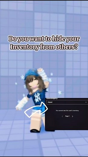 How to HIDE inventory from Roblox players in 2025? | GamerUnderTheVeil | Roblox Tutorial #roblox
