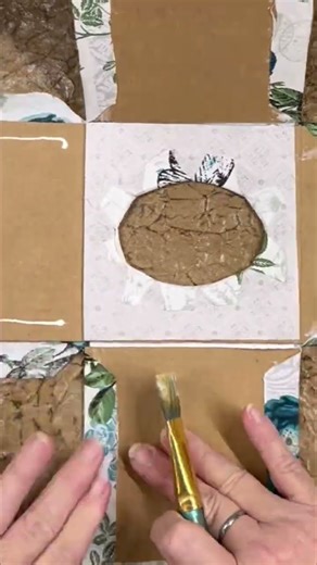 Tissue box cover #diy #easy #trashtotreasure