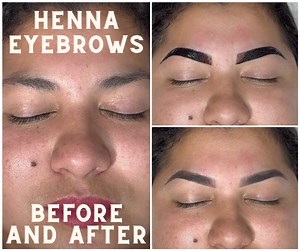 1.4M views · 2.3K reactions | Henna Eyebrows | Beautiful Before and After | Keila Roque | Facebook