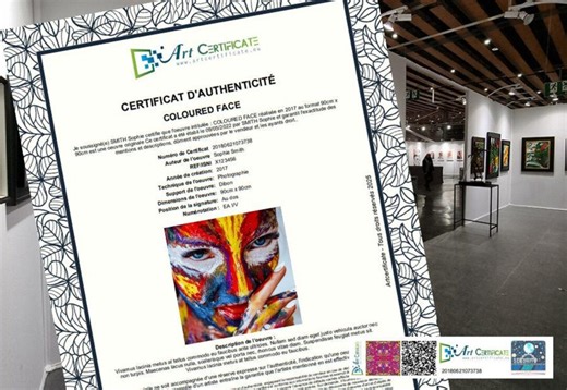 Certificate of Authenticity for Artists – QR Code & Database Registration - Etsy