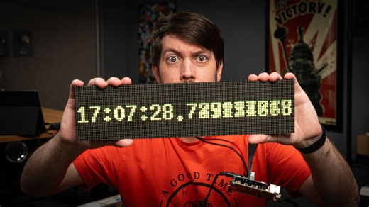 我造了一个新钟，现在我不确定几点了。 | I built a new clock, and now I'm not sure what time it is