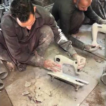 Casting Sewing Machine From Molten Metal | The Fiery Birth of Precision