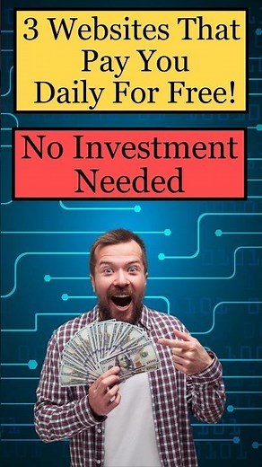 3 Websites That Pay You Daily 💰 | Earn Money Online For Free (No Investment)
