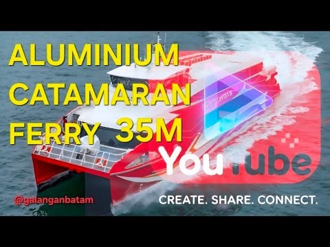 Aluminium Catamaran Ferry 35meter