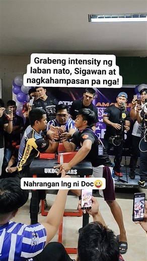 17K views · 187 reactions | Super intense ng Laban nato Parehas mainit ang dalawa Edgar Las pinas vs Mario Marikina Marikina | Ukbo Gears National Armwrestling Tournament 2025 #fbreelsfypシ゚viralシ #fbreels2025ツ #armwrestling #followers #tournament #bunongbraso #hilights | Bunong Braso Underground | Facebook