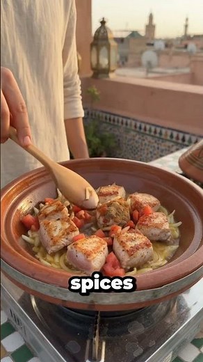Moroccan Chicken Tagine 🇲🇦