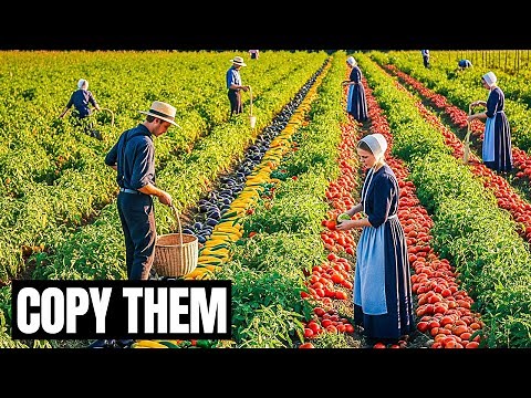 How amish grow millions of crop with out fancy equipment