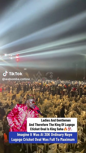 King Saha's Record-Breaking Concert at Lugogo Cricket