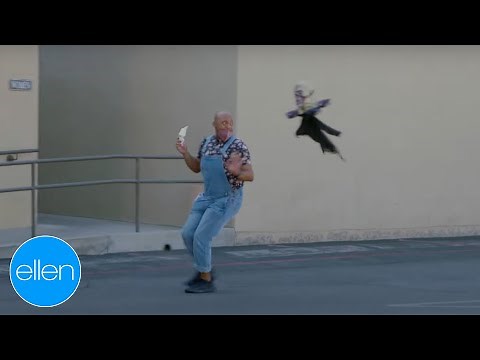 Ellen’s Staff Gets Scared By Haunted Drones