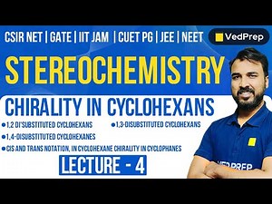Stereochemistry by Pradeep Sir | Chirality In Stereochemistry | Lec-4 | Chem Academy