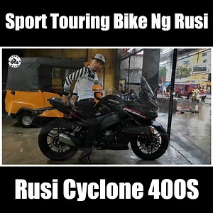 Ang solid nitong bagong Sport Touring Bike ng RUSI Motorcycles 🏍Lazada Moto Sale👇 🛒https://c.lazada.com.ph/t/c.0J7JkU 📢For Support & Donation ☎️Gcash: 0956 692 5631 #zurcmoto #rusi #cyclone400s | ZURC MOTO