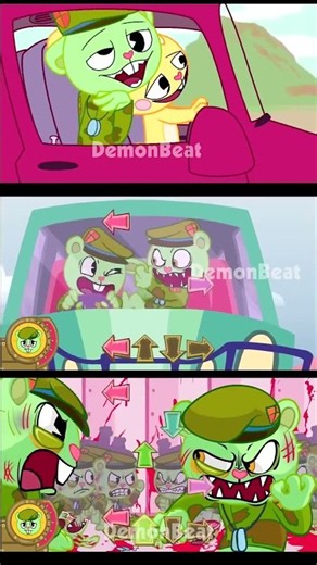 FNF Mods Featuring Happy Tree Friends - A Fun Remix Adventure! #FNF #HappyTreeFriends