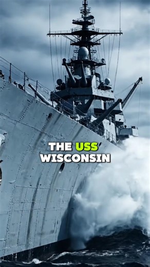Battleship Deletes a Mountain 🤯 USS Wisconsin