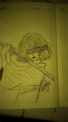 Drawing a Ninja Girl 🥷✨