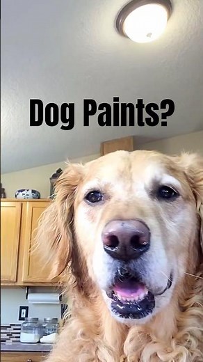 Dog Paints a Watercolor Flower… and It’s Untouchable