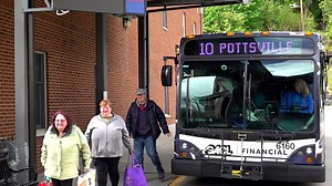 Schuylkill County residents ride bus for free