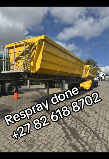 Custom Trailer Resprays at Truck World