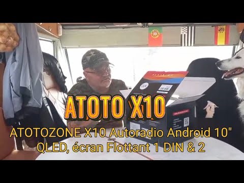 ATOTO X10 THE BEST 👍. Montage & tests !