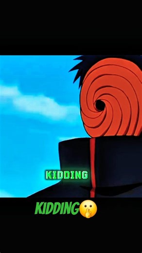 The Man Behind the Mask: Tobi’s True Face 🎭 #animeedit #narutoshippuden