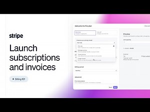 Billing 101: Launch subscriptions and invoices