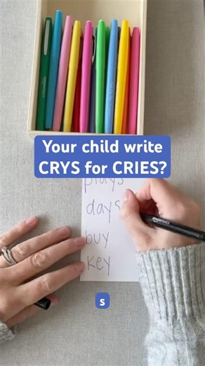 Why Kids Write Crys Instead of Cries | Y to I Rule
