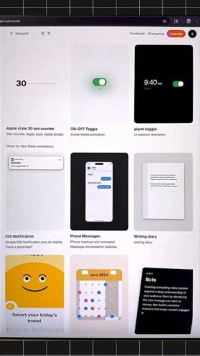 Create Insane UI Animations & Coding Visuals in Seconds! 🚀 #Shorts