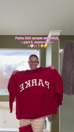 Parke 260 Sample Sale Finds with Mom