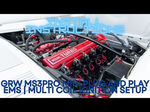 Installation Instructions | Godzilla Raceworks MS3Pro Mini PNP EMS | Multi Coil Ignition Setup