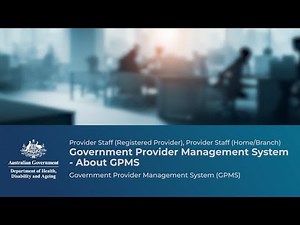 GPMS – About GPMS