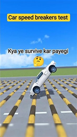 Car Crash Test Game 🎮 #car #crashdrive #gaming #beamngexperiments #videogames