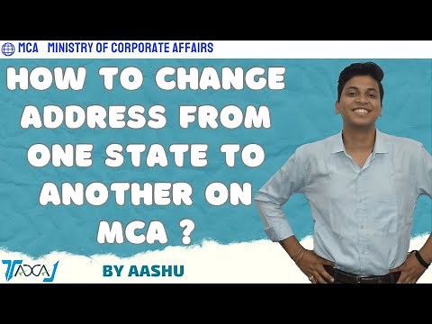 How to Change Address from one State to Another on MCA ? | MCA Address Change Process
