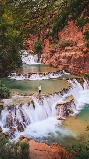 Beaver Falls, along Havasu Creek