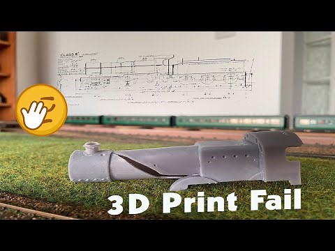 3D Printed Model Railway Locomotive