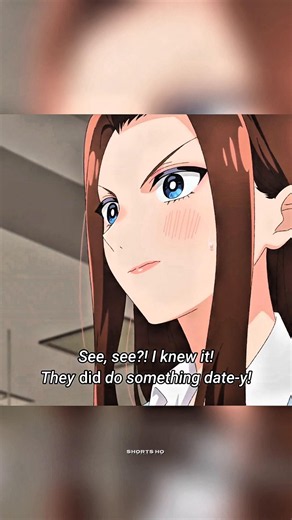 Kei Got Jealous After Seeing Their Date...? 😳❤️ | Gals Can't Be Kind To Otaku!? #anime #shorts