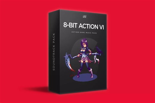 8-Bit Action VI - Game Music Pack - Chiptune, Arcade, Racing, 16-bit, Adventure by Lufus