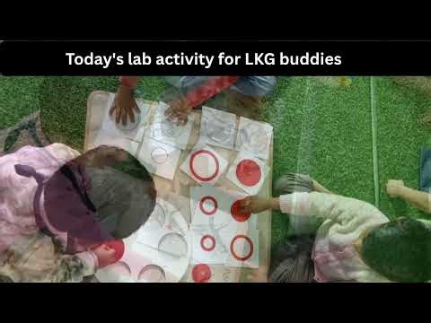 🌈 Today’s Lab Activity – LKG Buddies