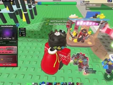 BEATING THE CHRISTMAS EVENT IN TDS (tower defense simulator) 🎁🎄🎅