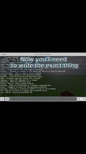Command block tutorial