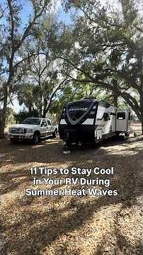 RV Getting Too Hot? Try These 11 Tips!! #cooling #rvlife #hack