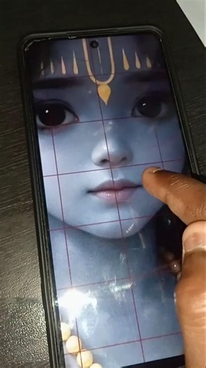 Cute Krishna Drawing,😍#shorts​ #krishna​ #art​ #drawing​ #trending​