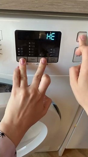 Fix ‘HE’ error code on Samsung heatpump tumble dryer