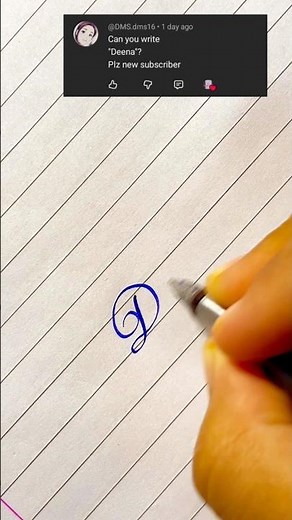 😍 Writing Name in cursive handwriting beautiful ❤️