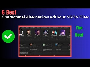6 Best Character.ai Alternatives Without NSFW Filter