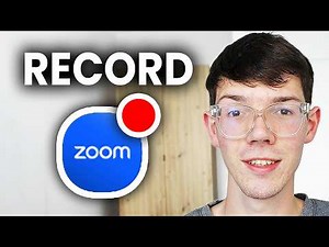 How To Record Video & Audio In Zoom - Step By Step