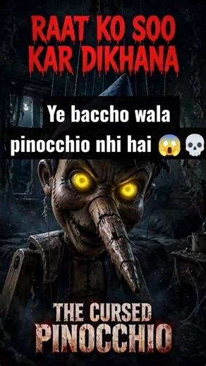 PINOCCHIO: THE CURSED - Official Trailer (2026) | Ye Baccho Wala Nahi Hai