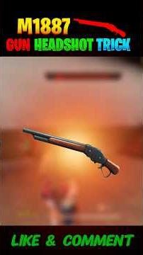 M1887 GUN TIPS AND TRICKS || #m1887headshot #freefire #shorts #od18gaming